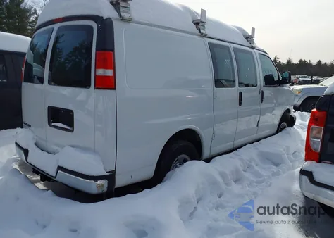 2019 Chevrolet Express 2500 Work Van from USA, damaged, VIN 1GCWGAFG8K1367726